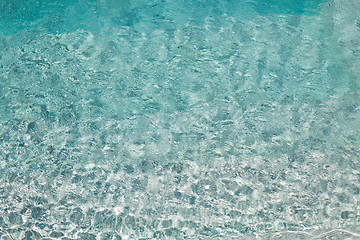 Image showing water in pool, sea or ocean