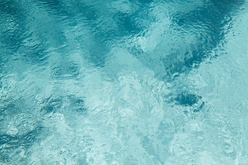 Image showing water in pool, sea or ocean