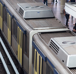 Image showing Light Rail Train in Kuala Lumpur