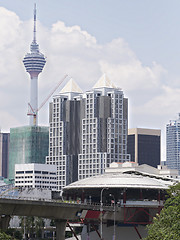 Image showing Kuala Lumpur skyline