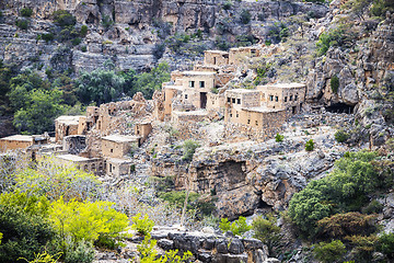 Image showing Ruins Wadi Bani Habib