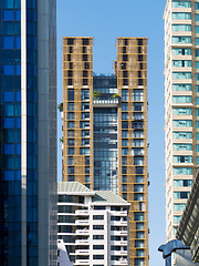 Image showing High-rise apartment buildings