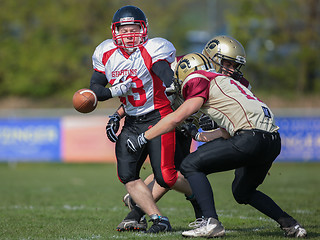 Image showing Legionaries vs. Spartans