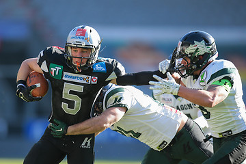 Image showing Raiders vs. Dragons