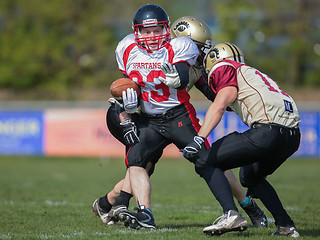 Image showing Legionaries vs. Spartans