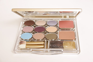 Image showing Cosmetic pallete