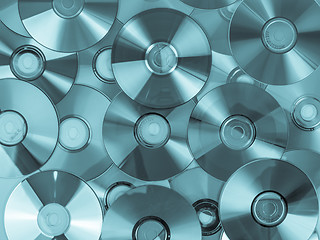 Image showing CD DVD DB Bluray disc