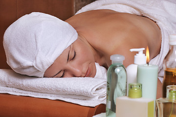 Image showing Aromatherapies Massage