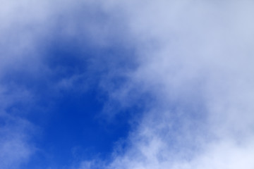 Image showing Cloudy sky at nice sun day