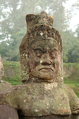 Image showing sculpture at Ta Prohm