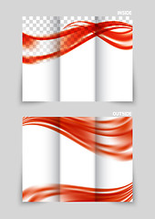 Image showing Tri-fold brochure design