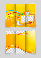 Image showing Tri-fold brochure design