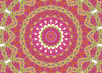 Image showing Bright abstract pattern