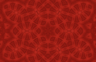 Image showing Red abstract background