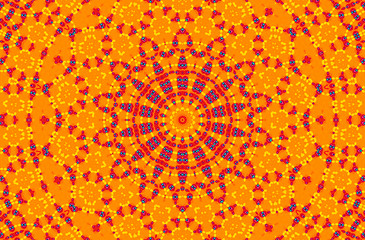 Image showing Abstract bright pattern