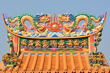 Image showing Dragon religious decoration