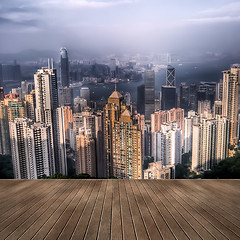 Image showing Hong Kong skyscrapers