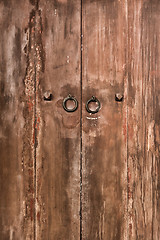 Image showing Old door