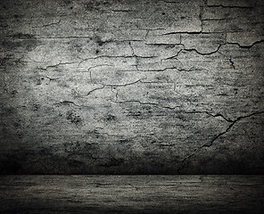 Image showing grunge background room