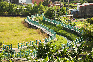 Image showing river through countryside