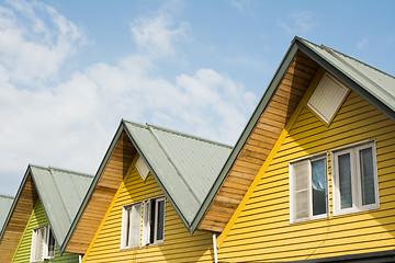 Image showing Roofs of houses