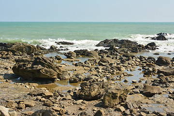 Image showing Rocky coastline