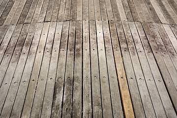 Image showing Wooden ground texture