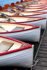 Image showing Rowboats