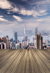 Image showing Hong Kong skyscrapers