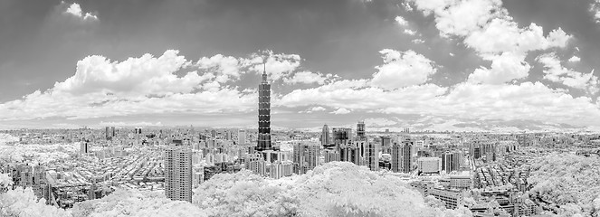 Image showing Taipei cityscape