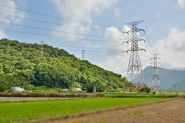 Image showing Electronic tower