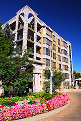 Image showing Modern condominium building