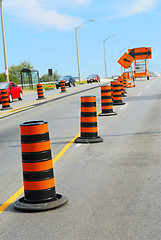 Image showing Road construction