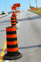 Image showing Road construction