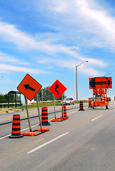 Image showing Road construction