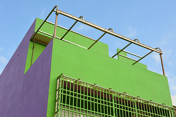 Image showing Colorful house