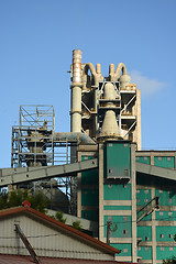 Image showing Cement plant, factory