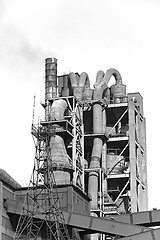 Image showing Cement plant, factory