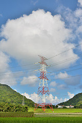 Image showing Electronic tower