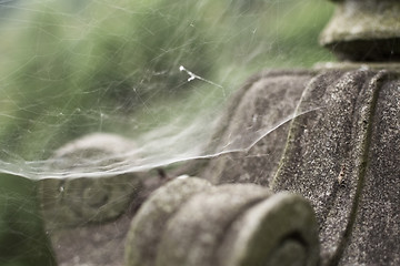 Image showing Traditional asian stone lantern