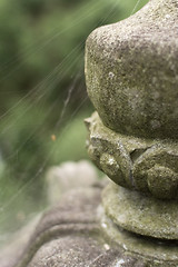 Image showing Traditional asian stone lantern