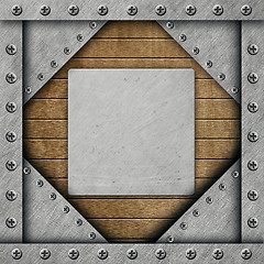 Image showing Metal textured background