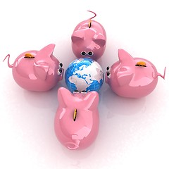 Image showing global saving 