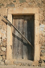 Image showing Old door