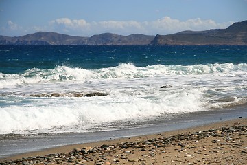 Image showing Shore on crete