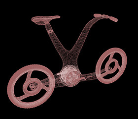 Image showing 3d modern bike concept