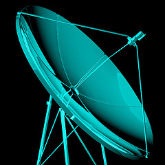 Image showing 3d satellite Line