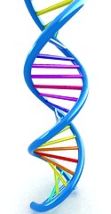 Image showing DNA structure model