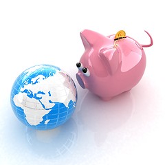 Image showing global saving 