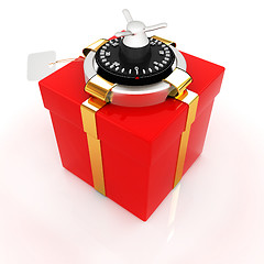 Image showing safe - gift